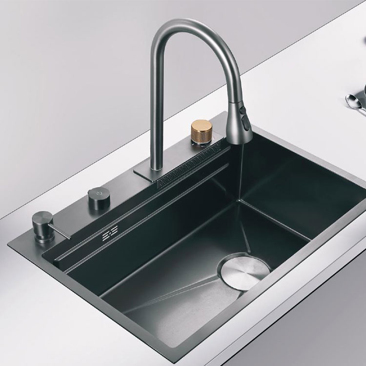 Chiuvetă de bucătărie de lux din inox